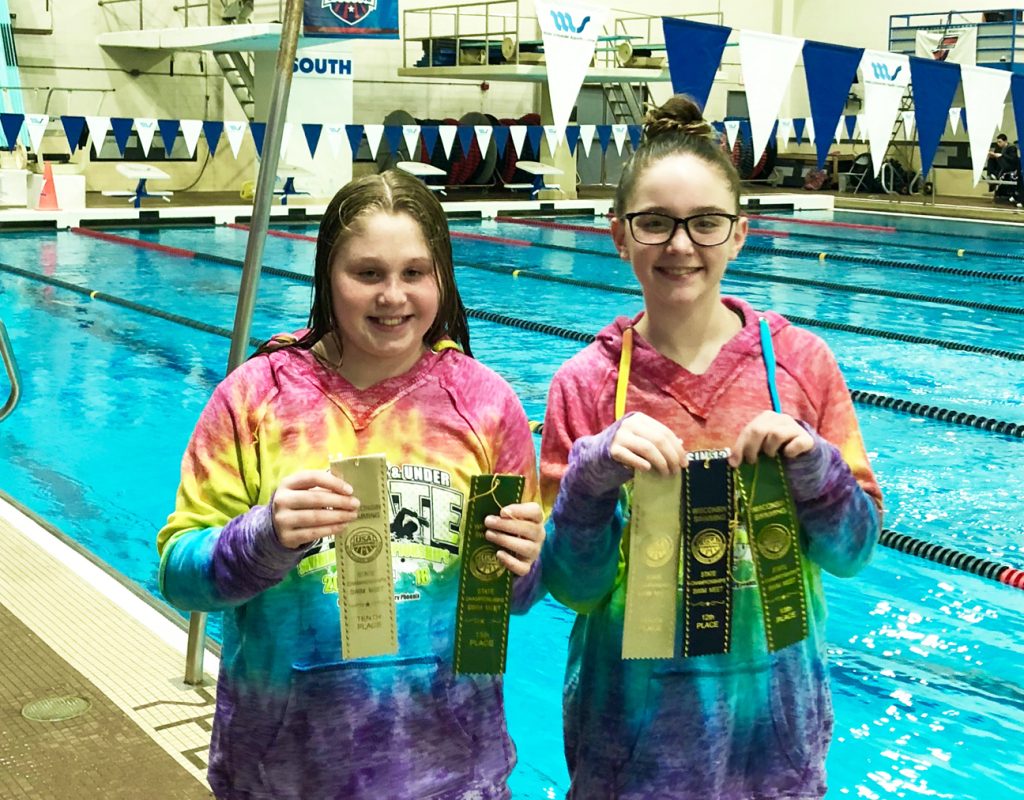 Two Local Swimmers Compete At State Championship Antigo Times