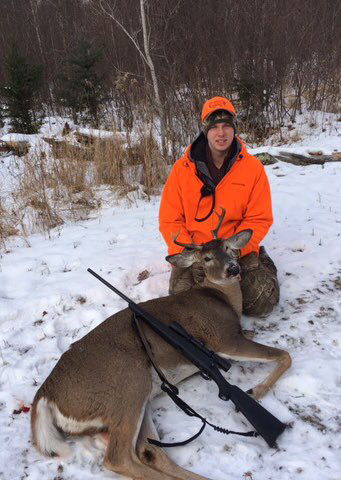 Caden Igl with his buck from the 2018 Gun Deer Season.