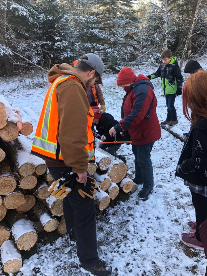 N-Antigo students visit logging site to learn about forestry industry 4-111119